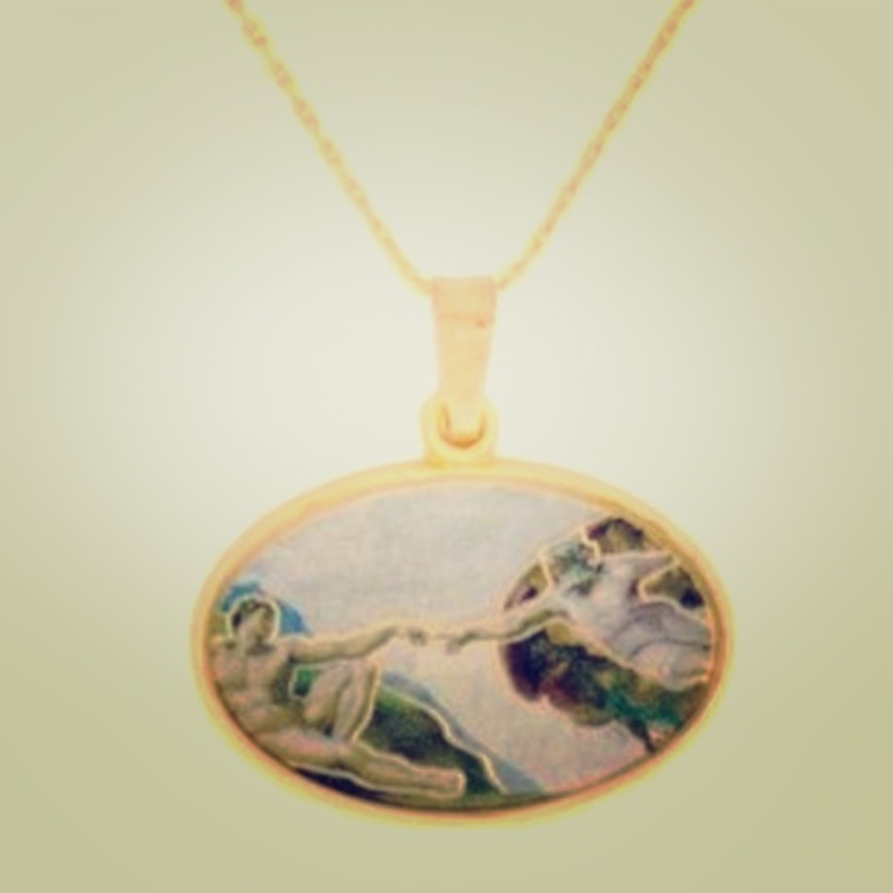 Alex and Ani Creation of Adam Necklace
